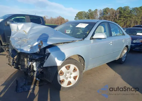 2007 Hyundai Sonata Gls from USA, damaged, VIN 5NPET46C17H226695